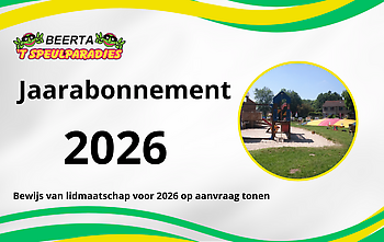 Jaarabonnement  2026